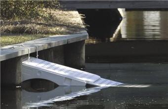 Super Skamper-Ramp in Pond